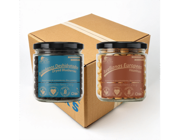 Pack Avellanas Europeas (230 g) + Arándanos Deshidratados (230 g)