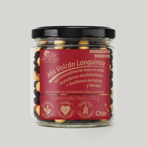 Mix Volcán Lonquimay (Arándanos, Avellanas, Sal y Merkén) - 220 g